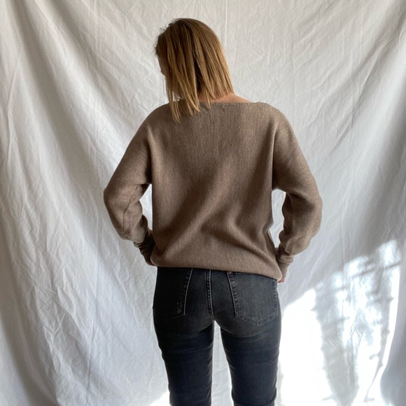 ✖️SOLD✖️ Rachel Zoe | ribbed merino wool sweater - Picture 4 of 14